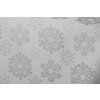 Tablecloth Odaska tread 40x140 flowers white