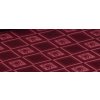 Tablecloth Odaska place setting 30x40 set 2 pcs bell in maroon frame