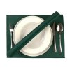 Tablecloth Ospen place setting 30x40 set of 2 pcs plain green