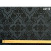 R6360 19 50749 brokáty černá metr2