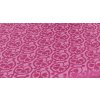 Brocade tablecloth 77X77 SHAMROCK pink