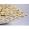 23500268 Povlak na polštář 50x50 brokát 51056 FLEUR DE LYS režná zlatá 51056 R6485 r11 51056 R6485 r21 5