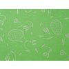 TABLECLOTH ODASKA 65x65 Easter SNOWFLAKE light green