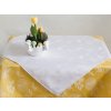 Z01156 ubrus odaska 65x65 holubička bílá R4666 5
