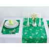 27601568 ubrus odaska prostírání 30x40 set 2ks holubička zelená R4666 2