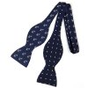 Bow tie PESh 7132 DUO ANCHOR POLKA DOT blue