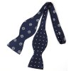 Bow tie PESh 7132 DUO RUDDER POLKA DOT blue