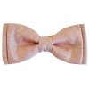 Bow tie ČH 700 leaf tendrils pink