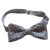 Bow tie CH 700 classic print silver