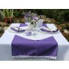 27601639 ubrus odaska 40x140 krucánky fialová R5792 krajka bílá 4