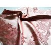 Folklore scarf Ondrin VSh 77x77 ROSE AND LACE salmon