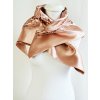 Folklore scarf Ondrin VSh 77x77 DAHLIA salmon