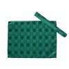Ubrus Odaska prostírání 30x40 set 2 ks ŽÍHÁNÍ A OVÁL zelená