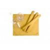 Tablecloth Odaska place setting 30x40 set 2 pcs GRID gold