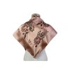 Folklore scarf Ondrin VSh 77x77 ROSE AND TULIP salmon