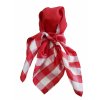 Folklore scarf VSh 92x99 CHECKERED red