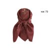 Folklore scarf Ondrin VSh 76x76 DAHLIA maroon