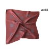 Folklore scarf Ondrin VSh 76x76 DAHLIA maroon
