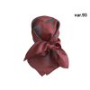 Folklore scarf Ondrin VSh 76x76 ROSE AND TULIP maroon