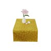 Tablecloth Odaska 40x140 MAPLE LEAF gold