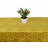 Tablecloth Odaska MAPLE LEAF gold