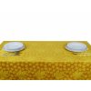 Tablecloth Odaska MAPLE LEAF gold