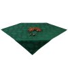 Tablecloth Odaska 77x77 PAPYRUS PLANT emerald
