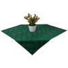 Tablecloth Odaska 77x77 PAPYRUS PLANT emerald