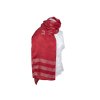 Scarf VSh 57x198 CHECKERED red
