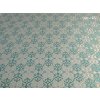 M0000201 Luxusní brokát 160 50749 GOTIKA ecru, R5247 r65 ecru osnova tyrkysová (3)