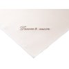 71100913 Svatební ubrousek 100%ba 46x46cm s výšivkou GROOM'S MOM bílá (2)