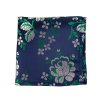 Handkerchief VSh 400 Forget-me-not flower green/white
