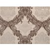 MU001592 Luxusní brokát 160 50749 BAROQUE ecru R6328 r57 režná osnova hnědášedá upraveno (3)