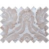Brocade sample 5x10cm 50749 BUD Ecru | R37