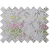 Brocade sample 5x10cm 50749 BOUQUETS AND RACES ecru | R56