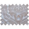 Brocade sample 5x10cm 50749 BUD Ecru | R27