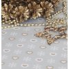 Tablecloth Odasan 70x70 PRINT heart/snowflake