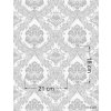 Brocade sample 5x10cm 50749 BAROQUE ecru | R57