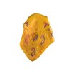 Folklore scarf Ondritka VSh 75x71 PAISLEY yellow