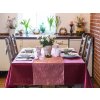 Tablecloth Odaska garlands pink