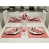 27600842 ubrus odaska prostírání 30x40 set 2ks průniky růžová R5984 12
