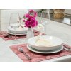 27600843 ubrus odaska prostírání 30x40 set 2ks vír růžová R5994 10