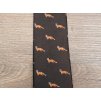 Tie PESh 7 cm FOX black