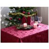 Tablecloth Odaska angel reverse burgundy