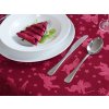 Tablecloth Odaska place setting 30x40 set of 2 pieces angel reverse burgundy
