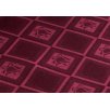 Odaska tablecloth bell in burgundy frame