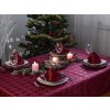 Odaska tablecloth bell in burgundy frame