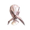 Folklore scarf Ondrin 76x76 STRAWBERRY LEAF cappuccino