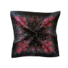 Folklore scarf Ondrit VSh 76x76 BOUQUET WITH WHIPS black
