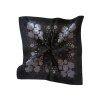 Folklore scarf Ondrit VSh 76x76 BOUQUET WITH WHIPS black